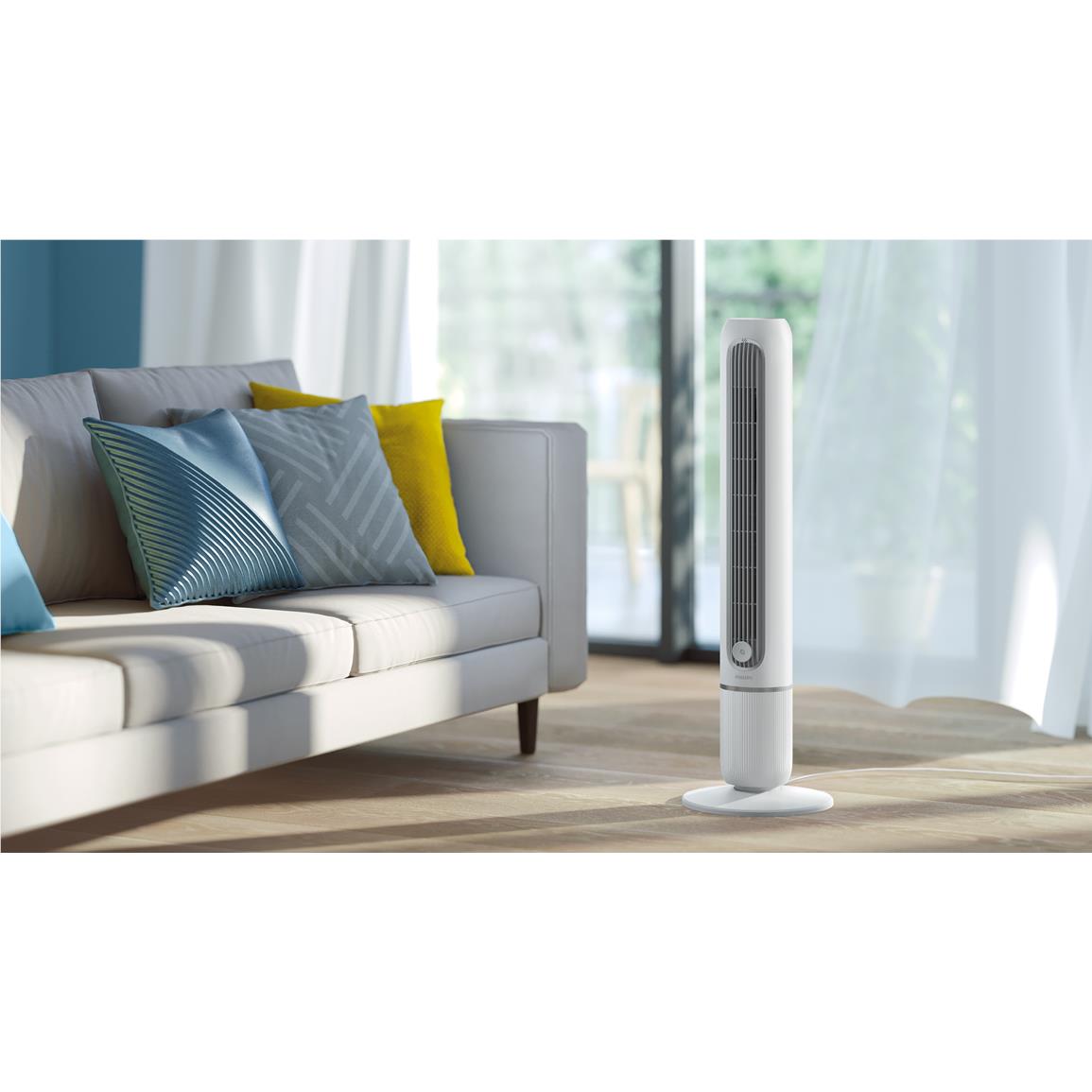 Philips 5500 Series Tower Fan (Arctic White)