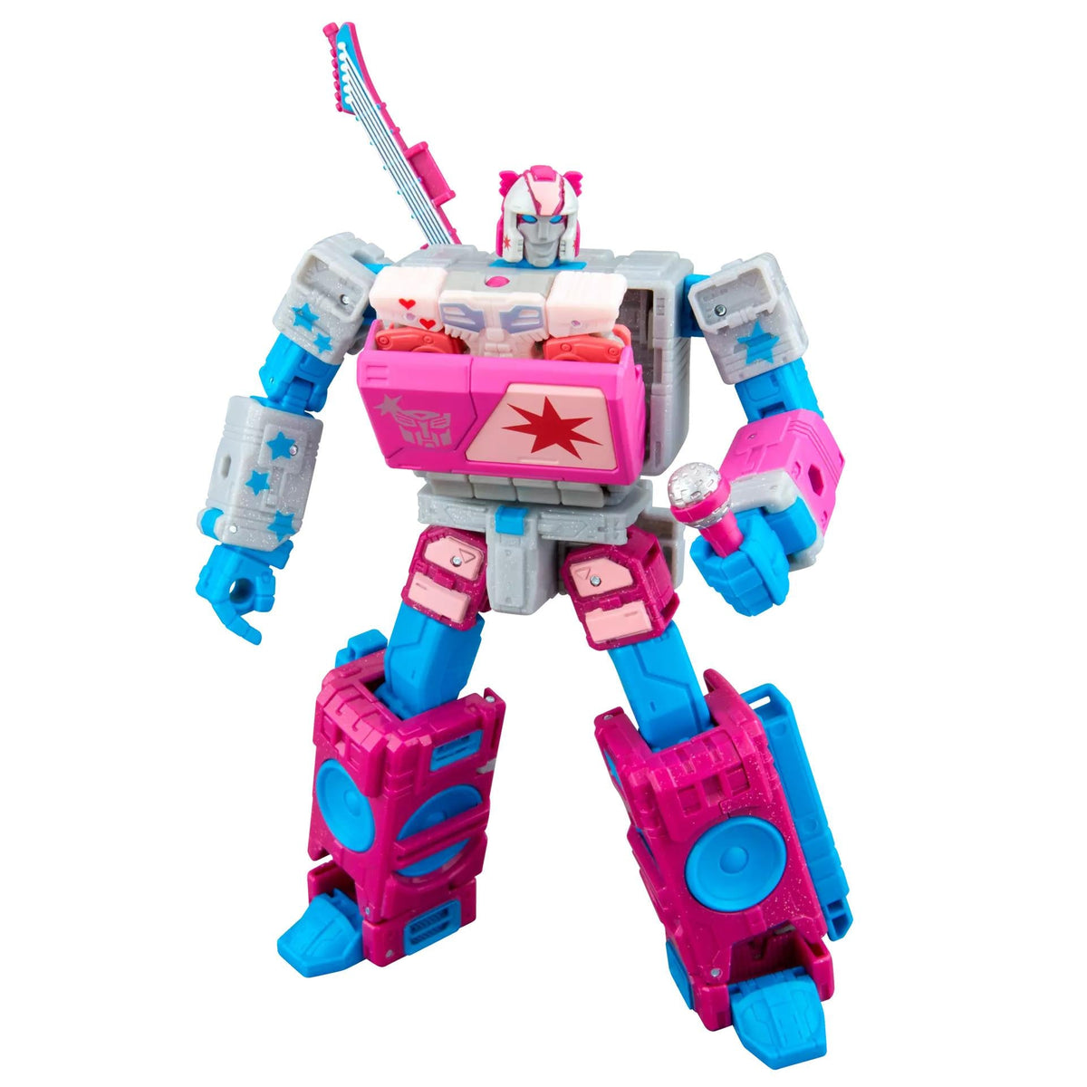 Transformers - Collaborative: Jem & the Holograms Autobot Blaster & KP Glit, KP Sundor, & KP Rosanna