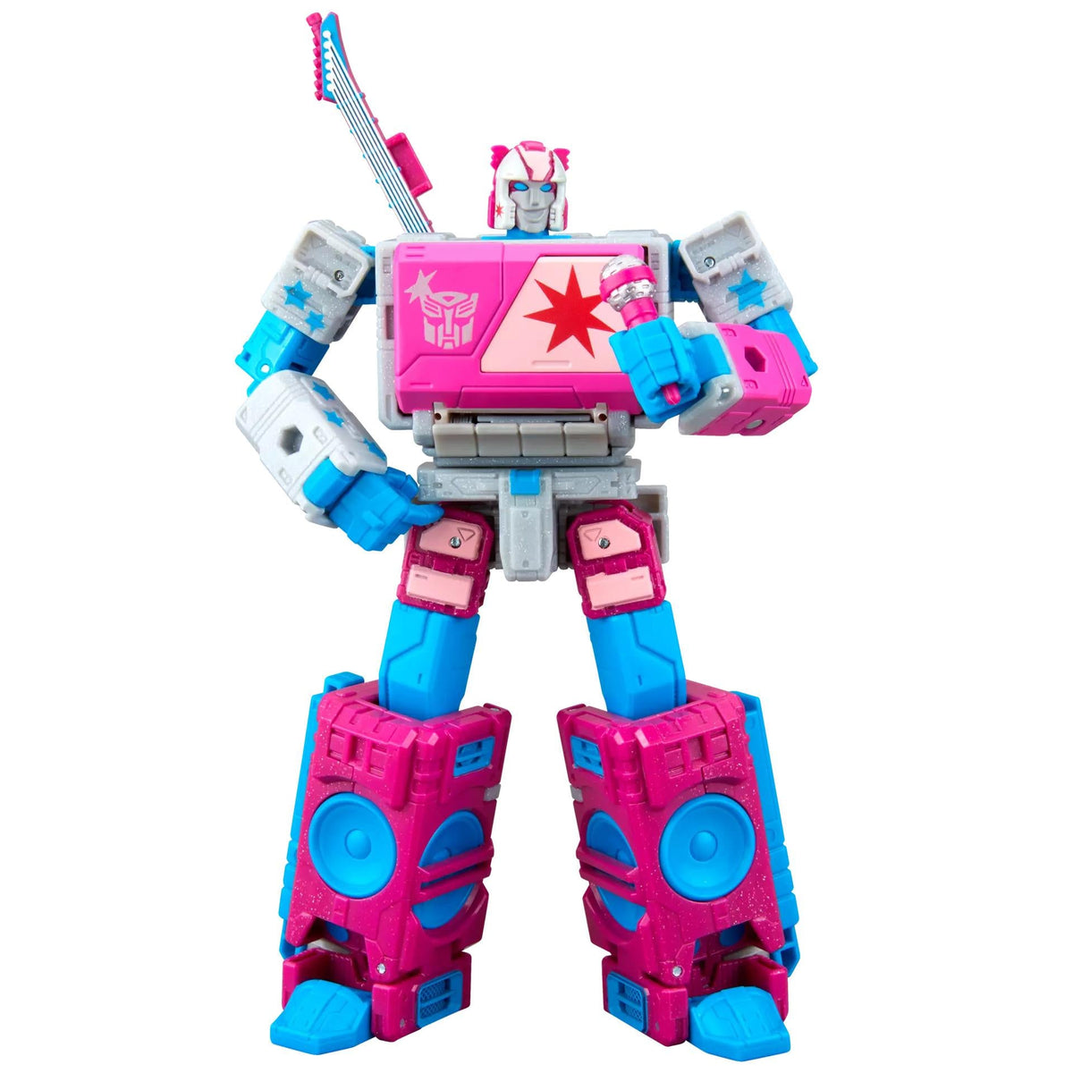 Transformers - Collaborative: Jem & the Holograms Autobot Blaster & KP Glit, KP Sundor, & KP Rosanna