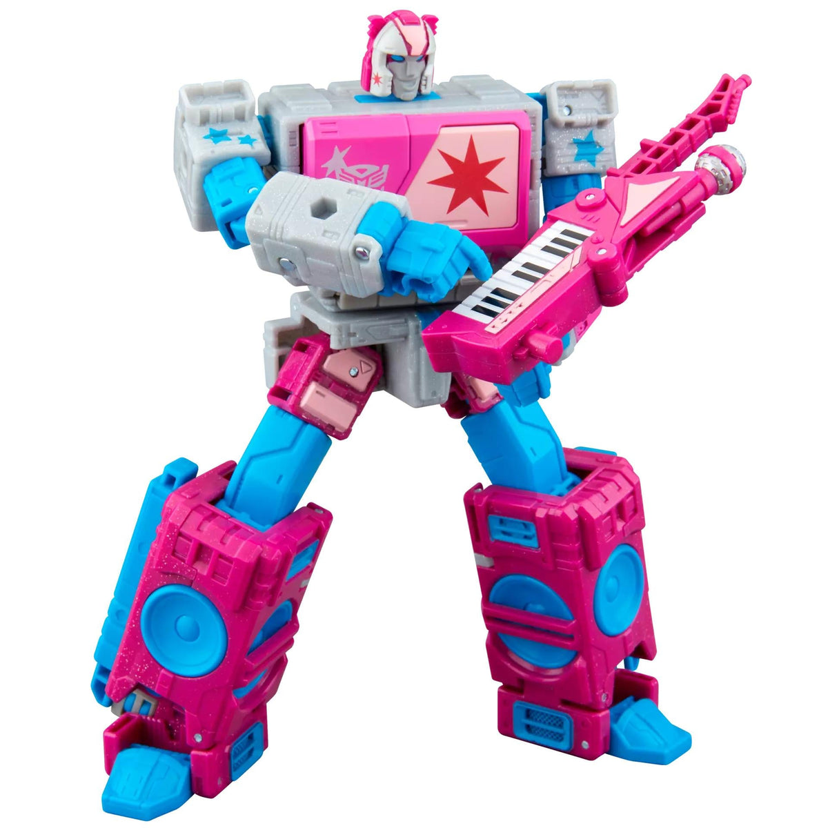 Transformers - Collaborative: Jem & the Holograms Autobot Blaster & KP Glit, KP Sundor, & KP Rosanna