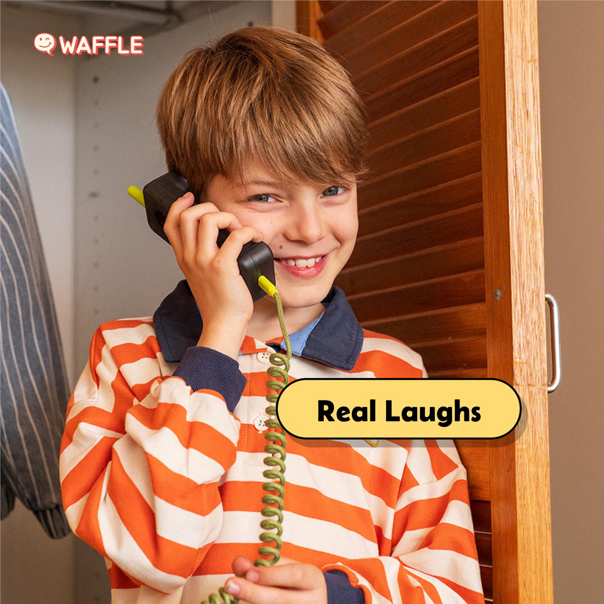 Waffle Home Kids Phone (Graphite Black)