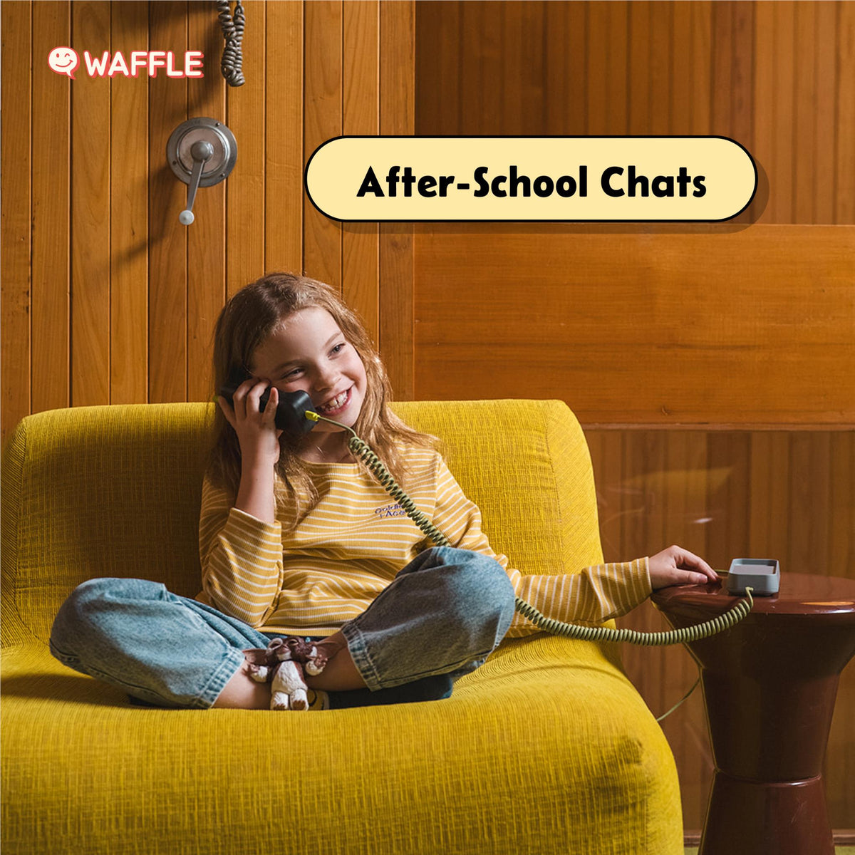 Waffle Home Kids Phone (Graphite Black)