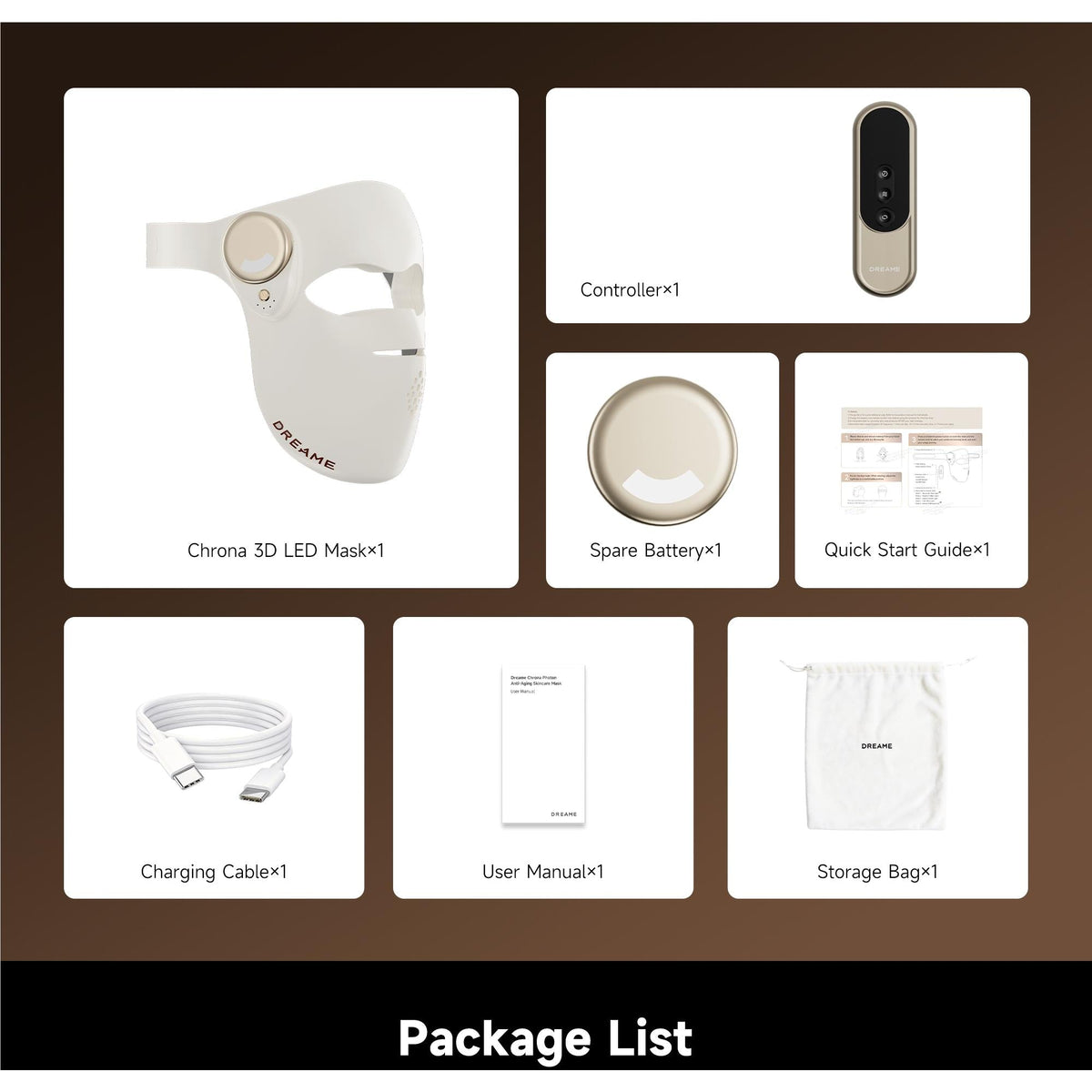 Dreame Chrona Photon Anti-Aging Skincare LED Mask