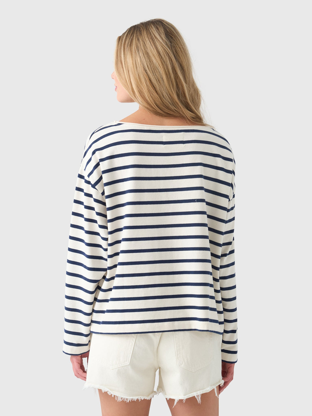 Citizens Of Humanity Women's Boat Neck Long Sleeve Tee