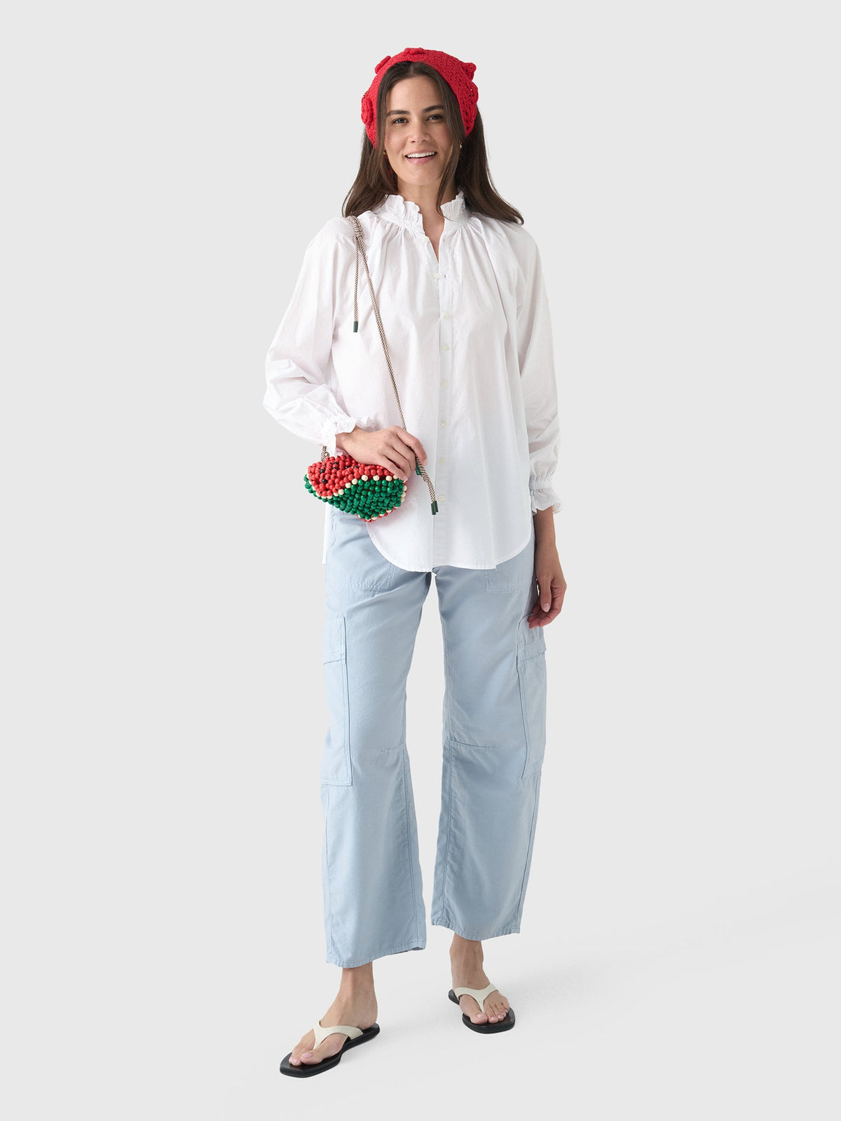 Citizens Of Humanity Women's Loretta Ruffle Top