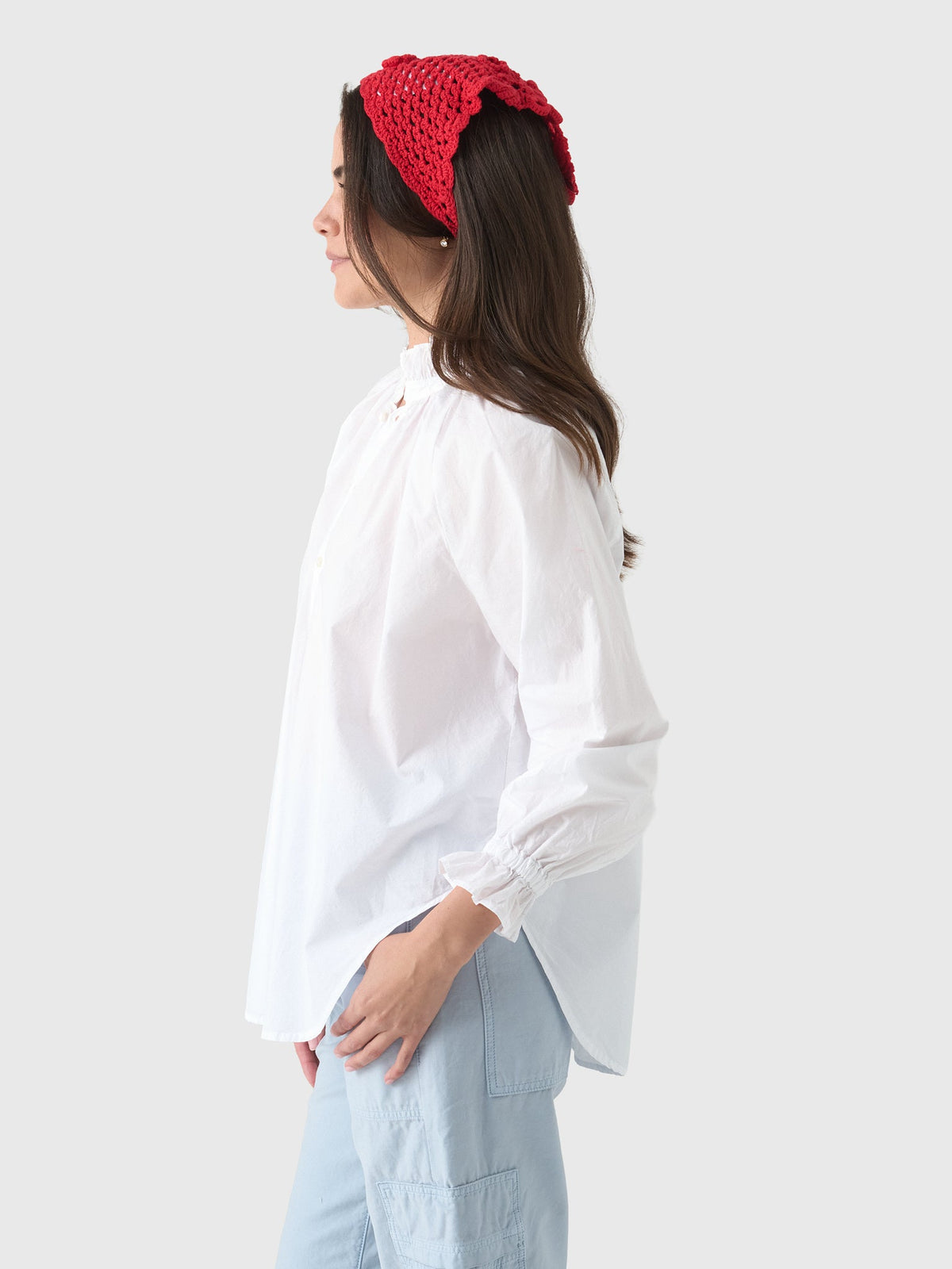Citizens Of Humanity Women's Loretta Ruffle Top
