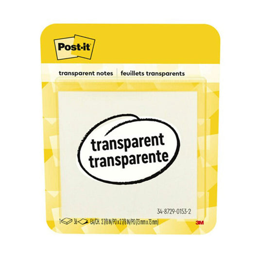 3m Company Post-it Transparent Notes 36 Sheets