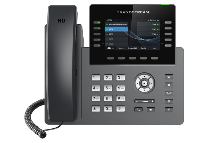Grandstream GRP2615 10 Line IP Phone 16 SIP Account Colour Screen WiFi