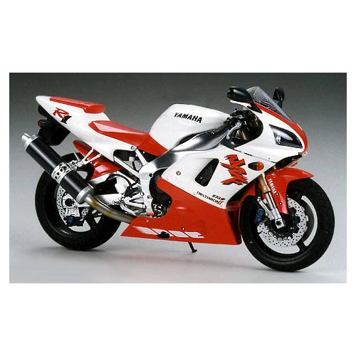 Tamiya 1/12 Yamaha YZF-R1 Super Sports Motorcycle Scaled Plastic Model Kit