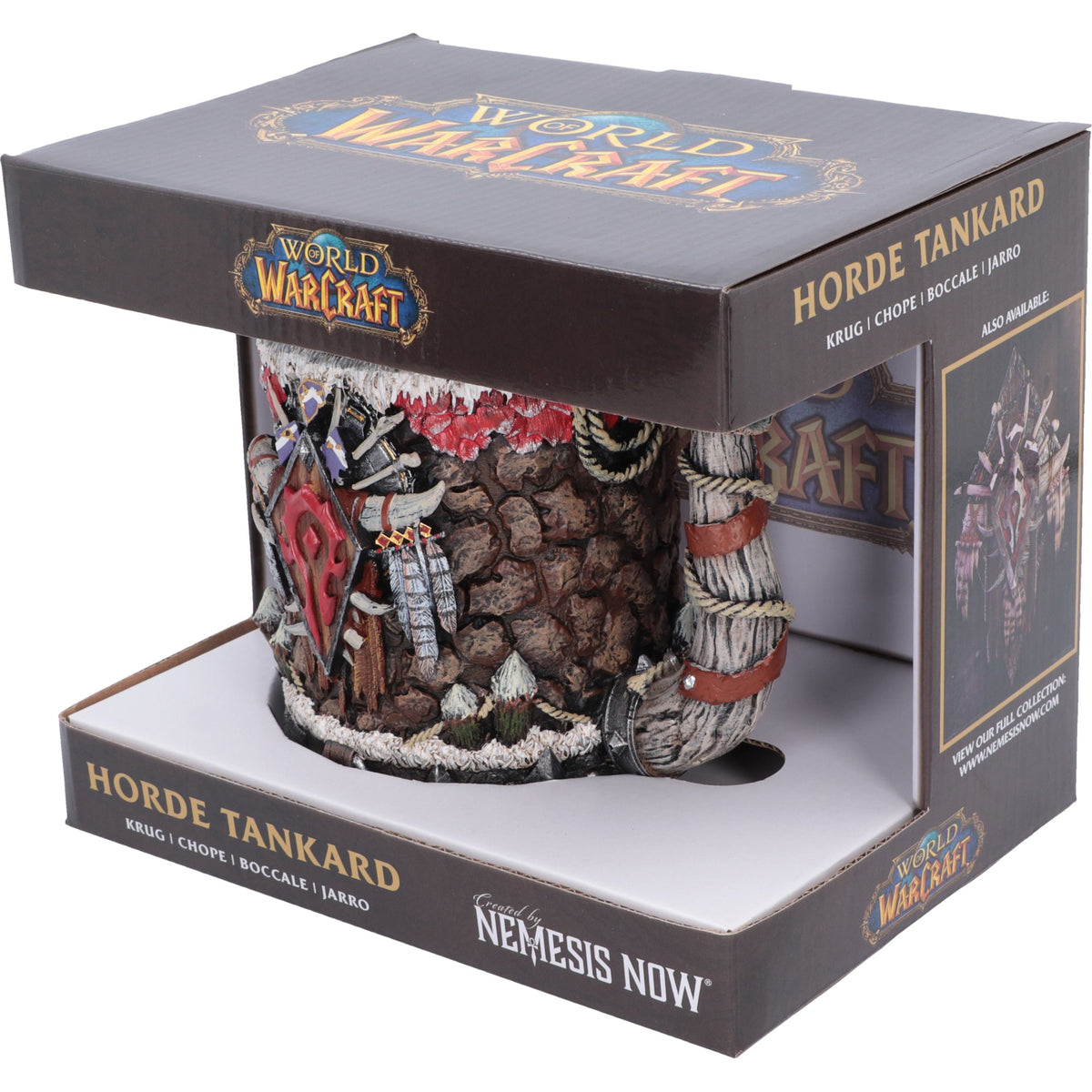 Nemesis Now Horde Tankard World of Warcraft