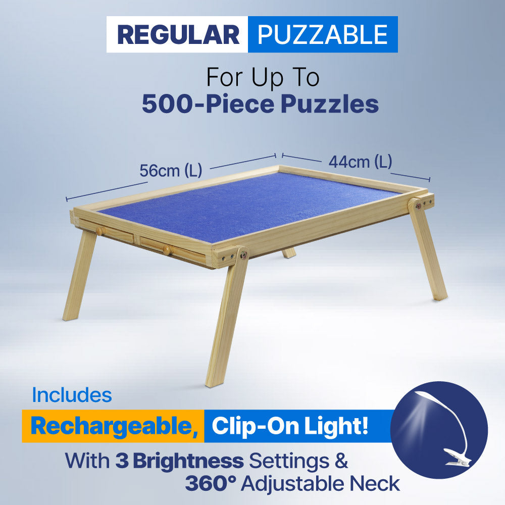 Puzzable Smart, 500 Piece Portable Puzzle Platform, Storage and Organiser