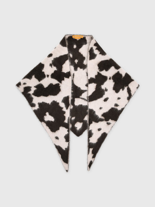 Guest In Residence Grizzly Cowhide Wild Rag Scarf