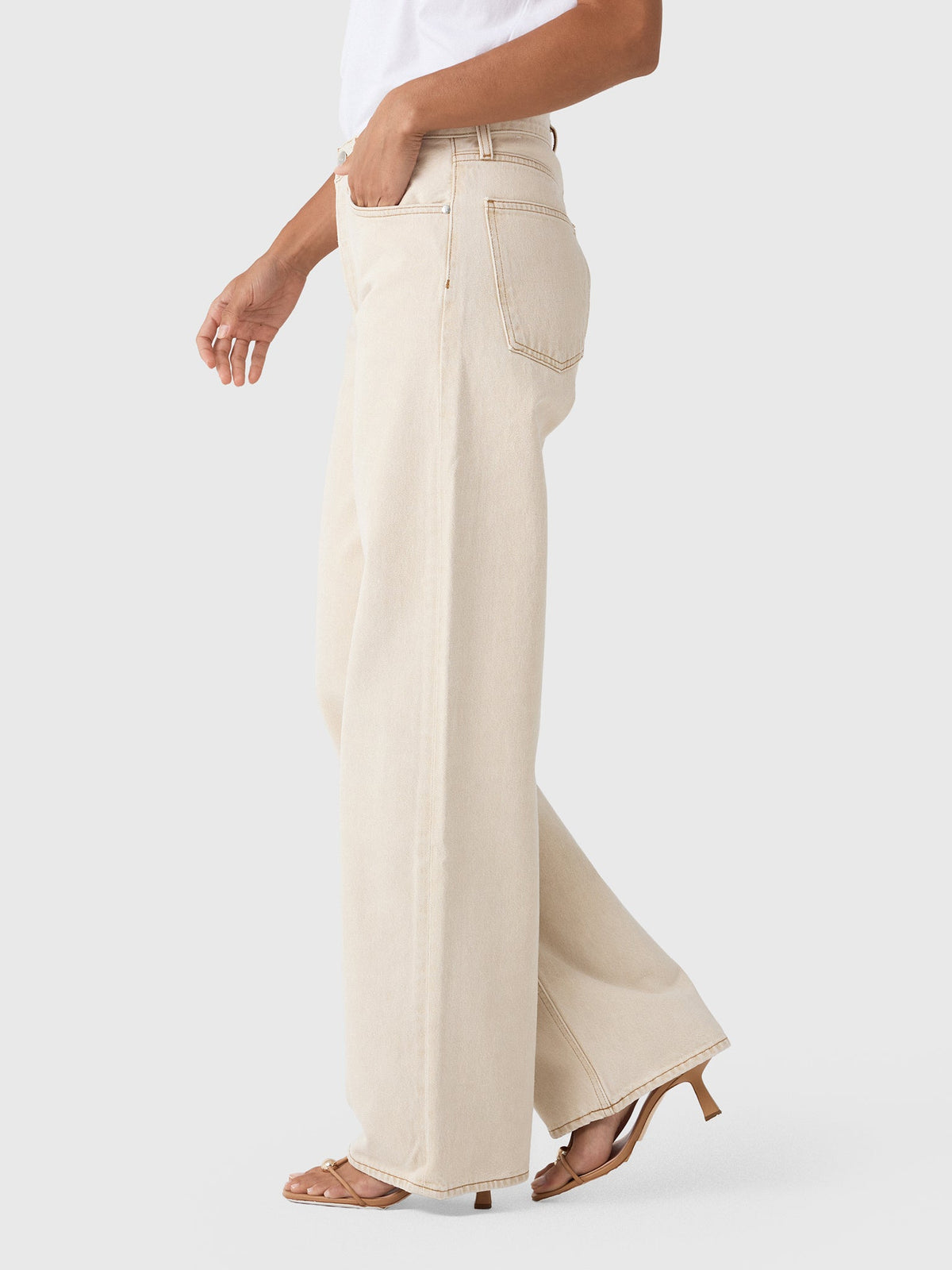 Agolde Women's Arc Wide Leg 32" Jean