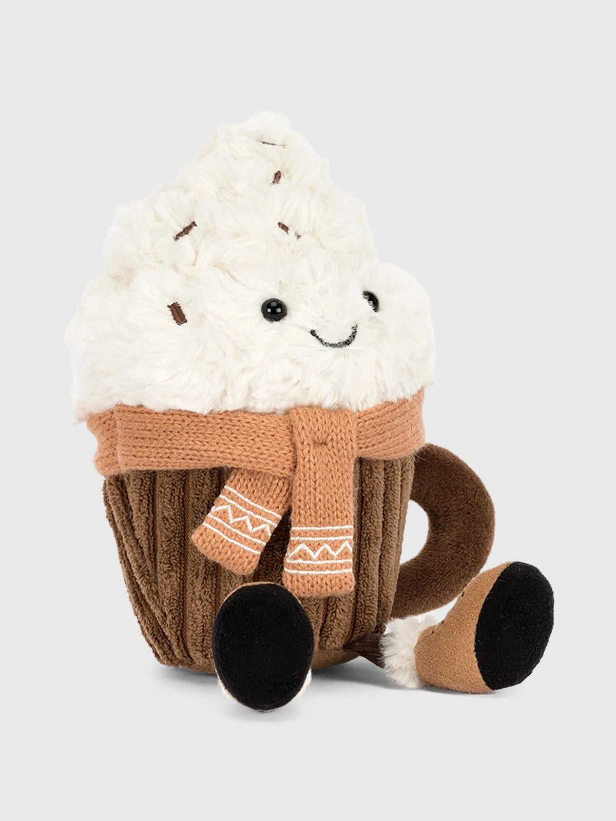 Jellycat Amuseables Scarffles Hot Chocolate Plush
