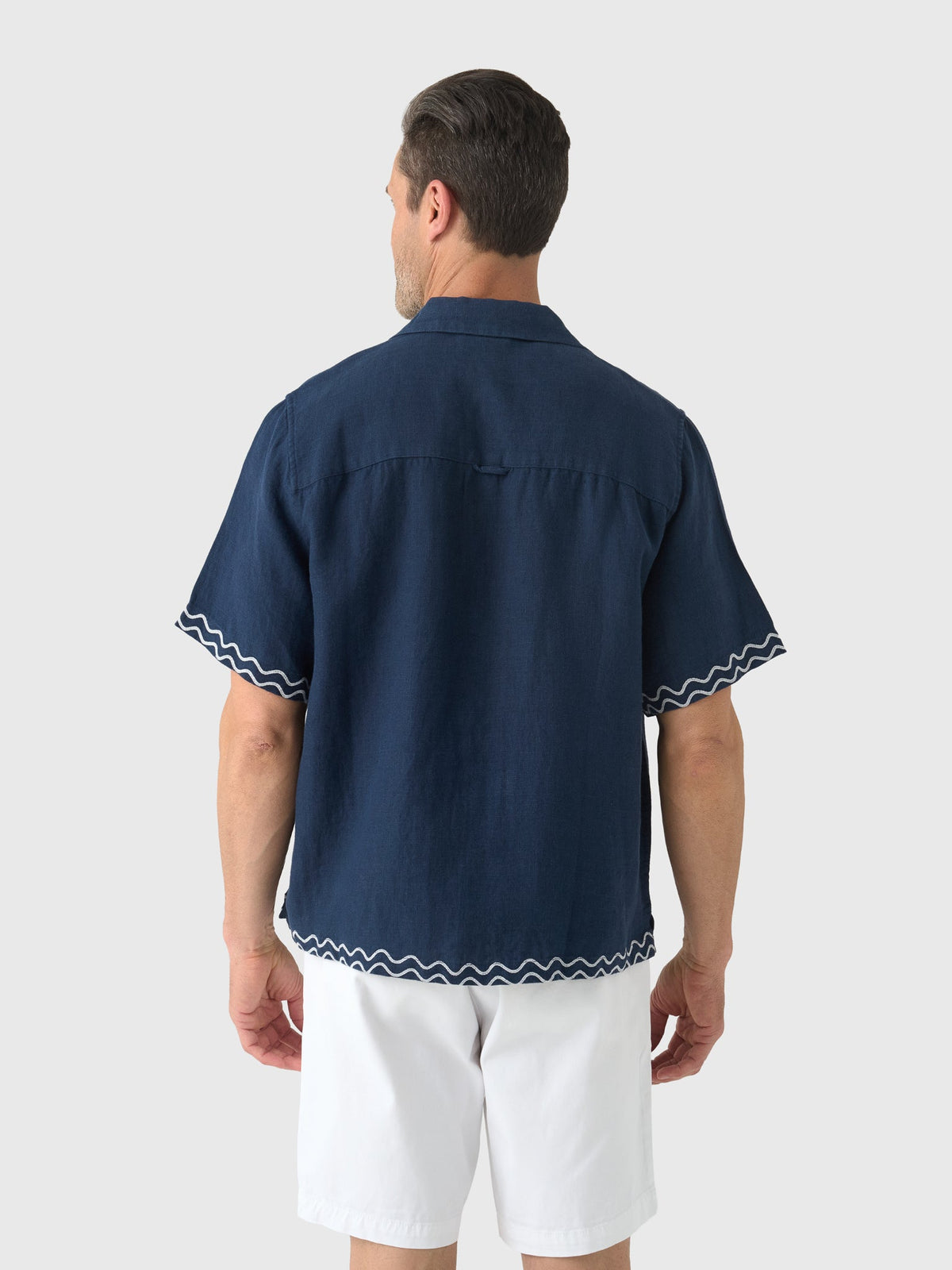 Far Afield Men's Veloso Palm Appliqué Shirt