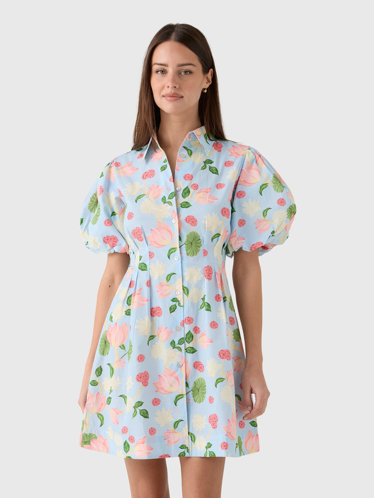 Verandah Women's Hand-Pleated Mini Dress