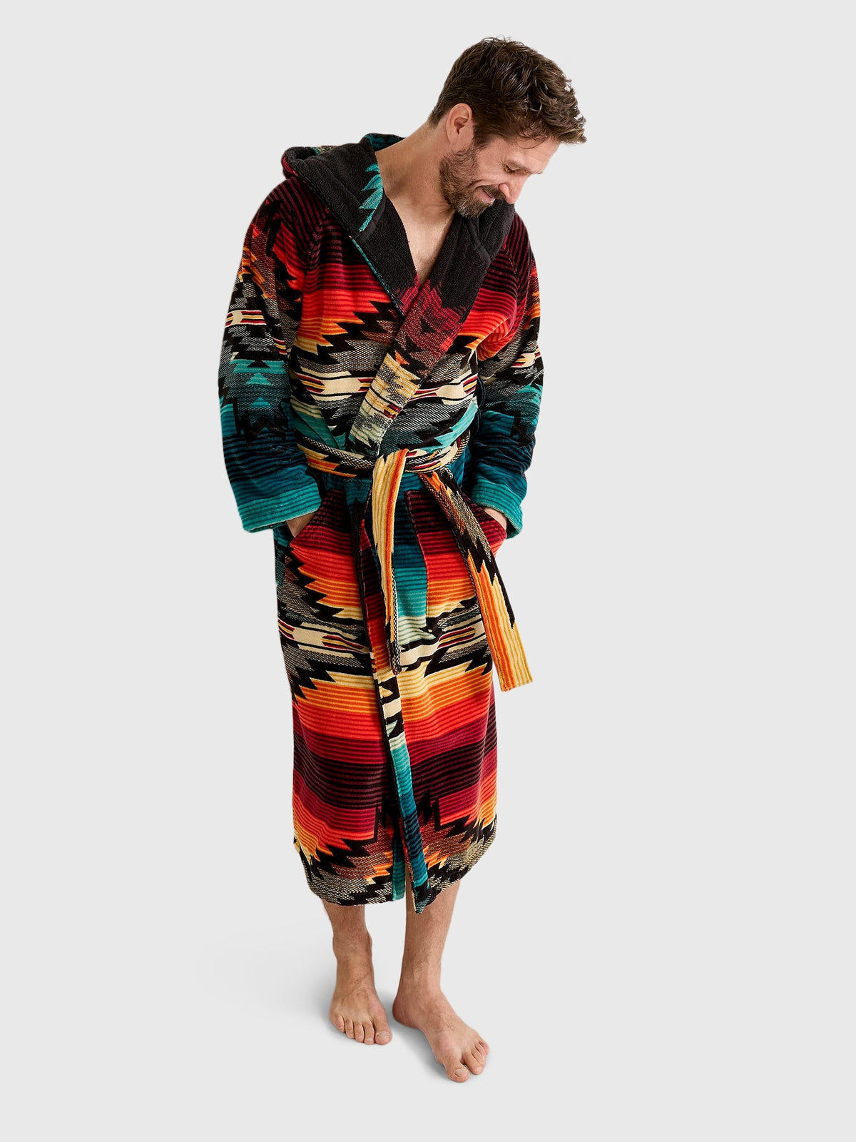 Pendleton Men's Cotton Terry Velour Robe