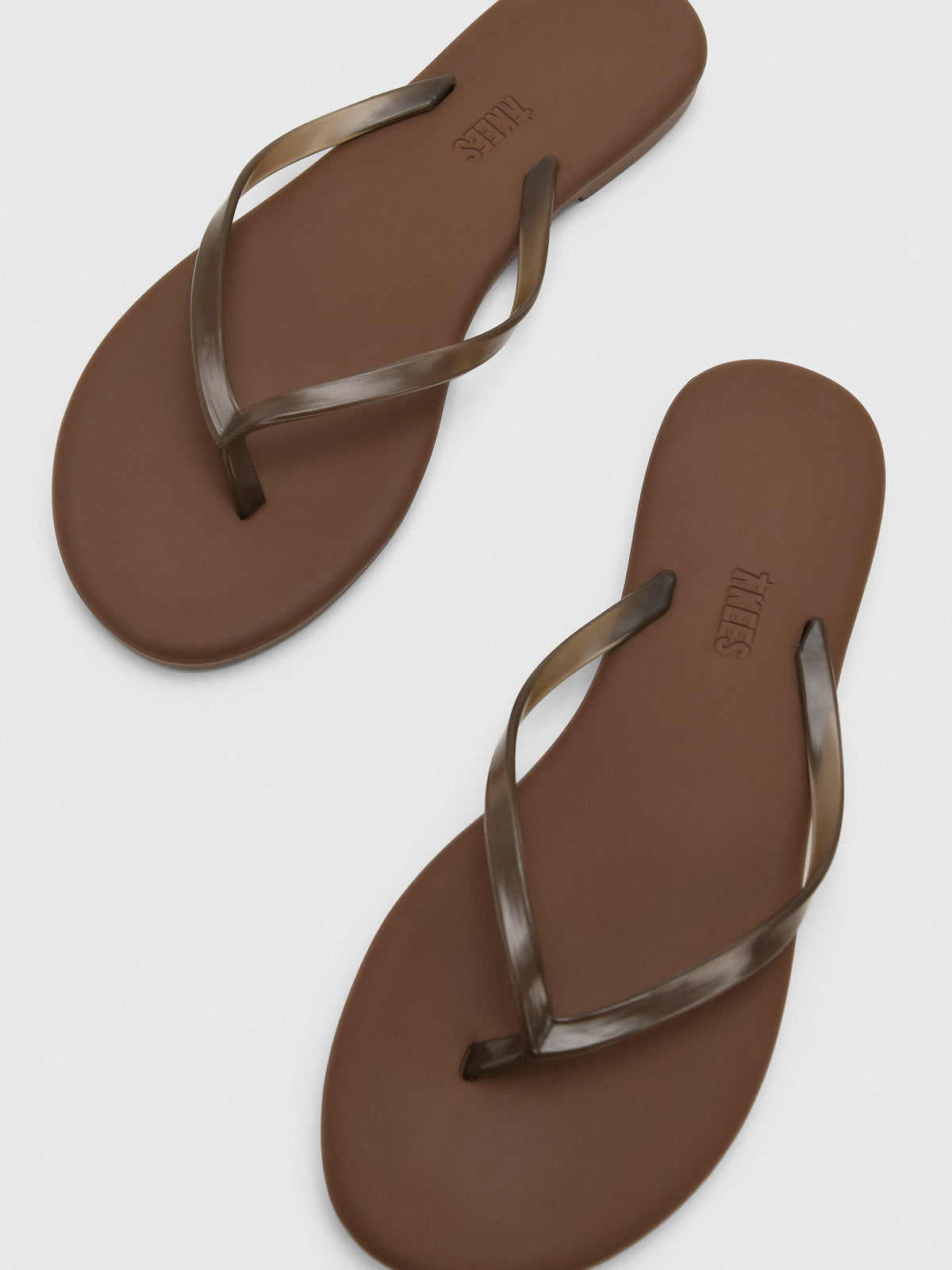 Tkees Women's Aqua Lily Flip Flop