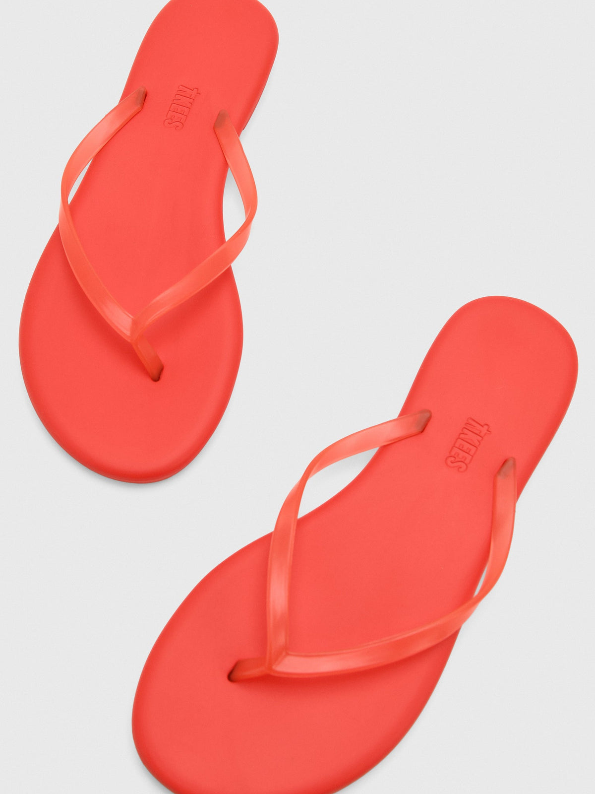 Tkees Women's Aqua Lily Flip Flop