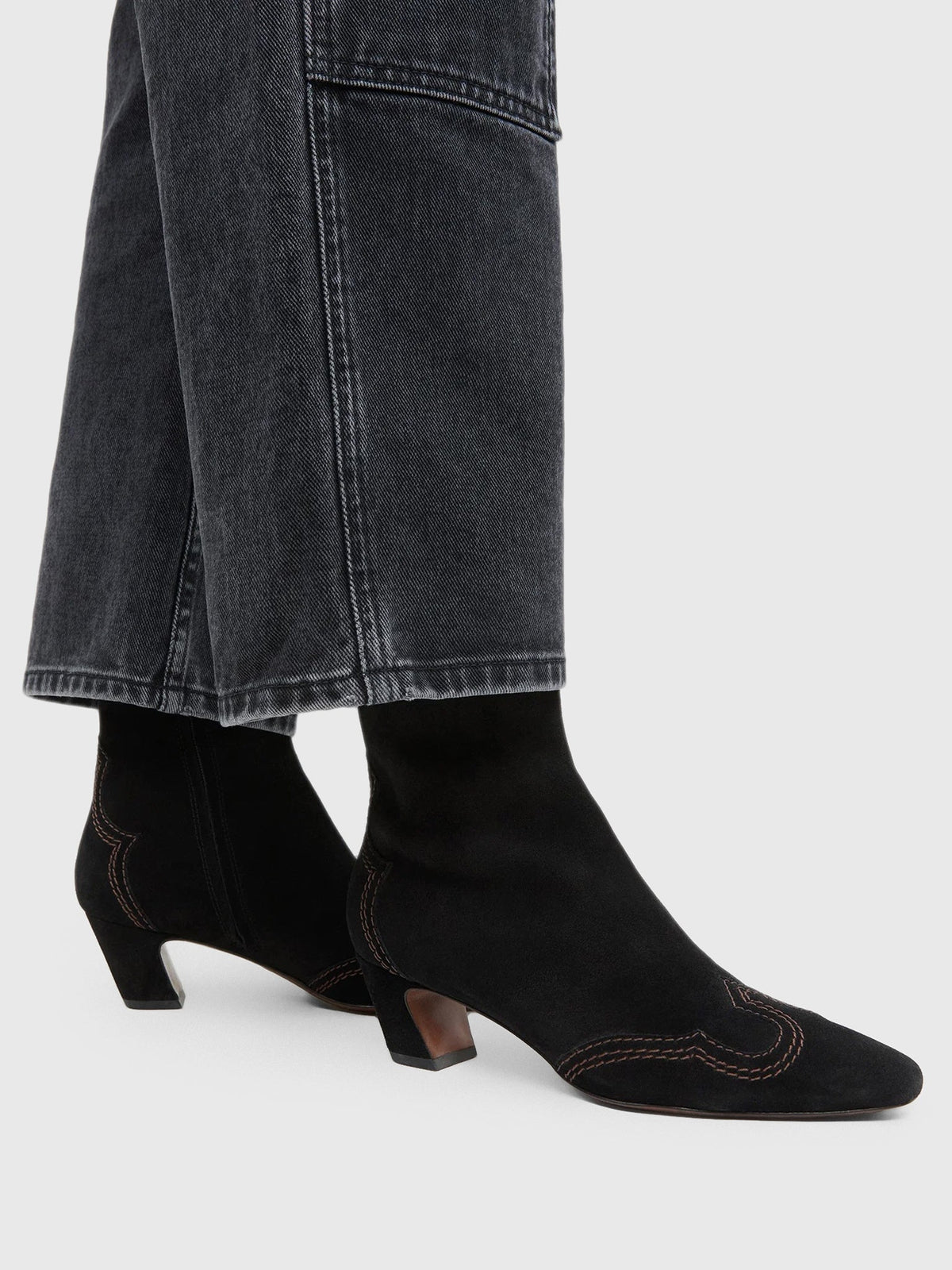 Loeffler Randall Women's Harlen Suede Ankle Boot