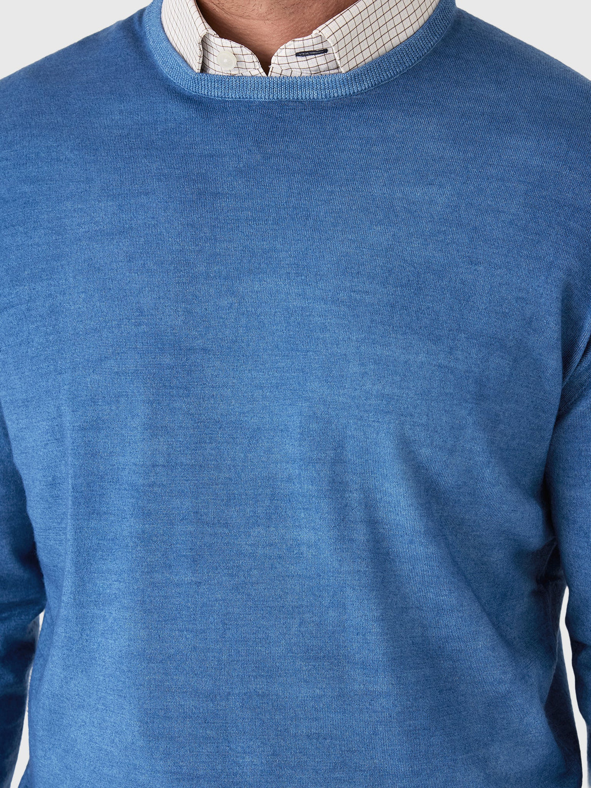 Rye51 Men's The Banks Lightweight Merino Crew Neck Sweater