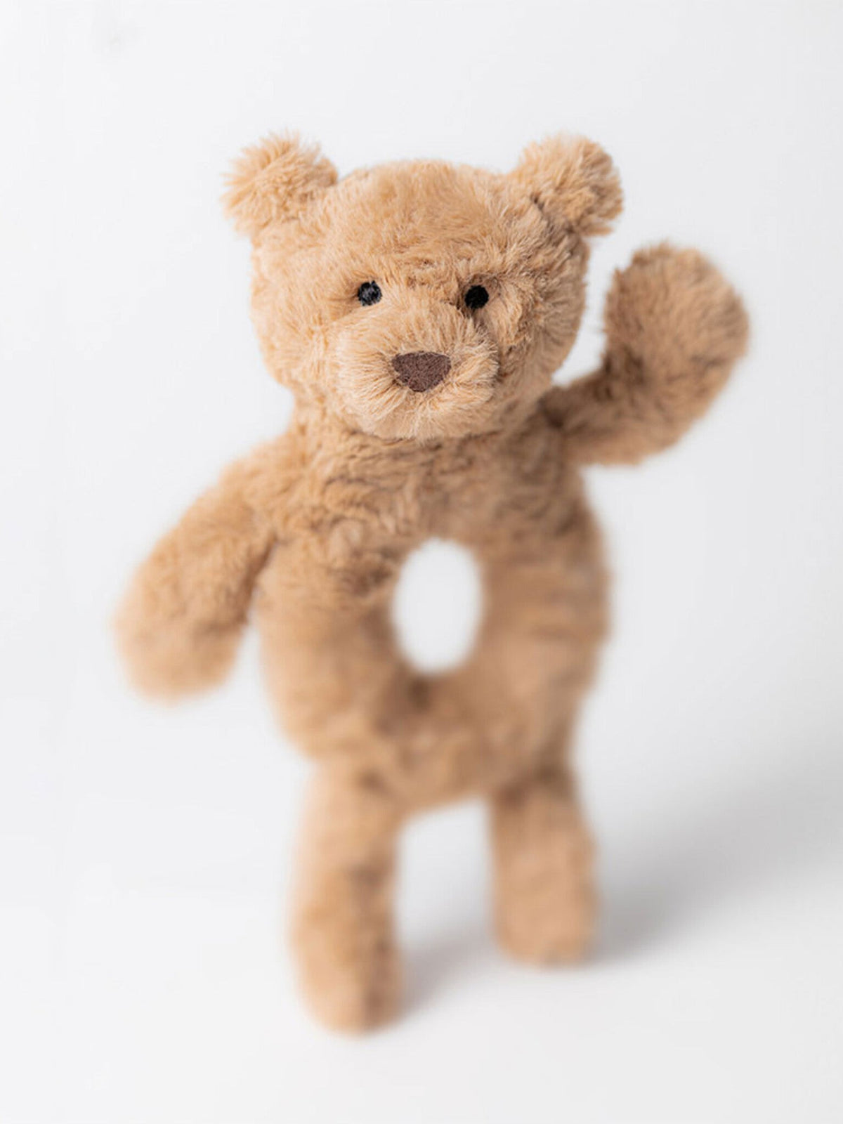 Jellycat Bartholomew Bear Ring Rattle