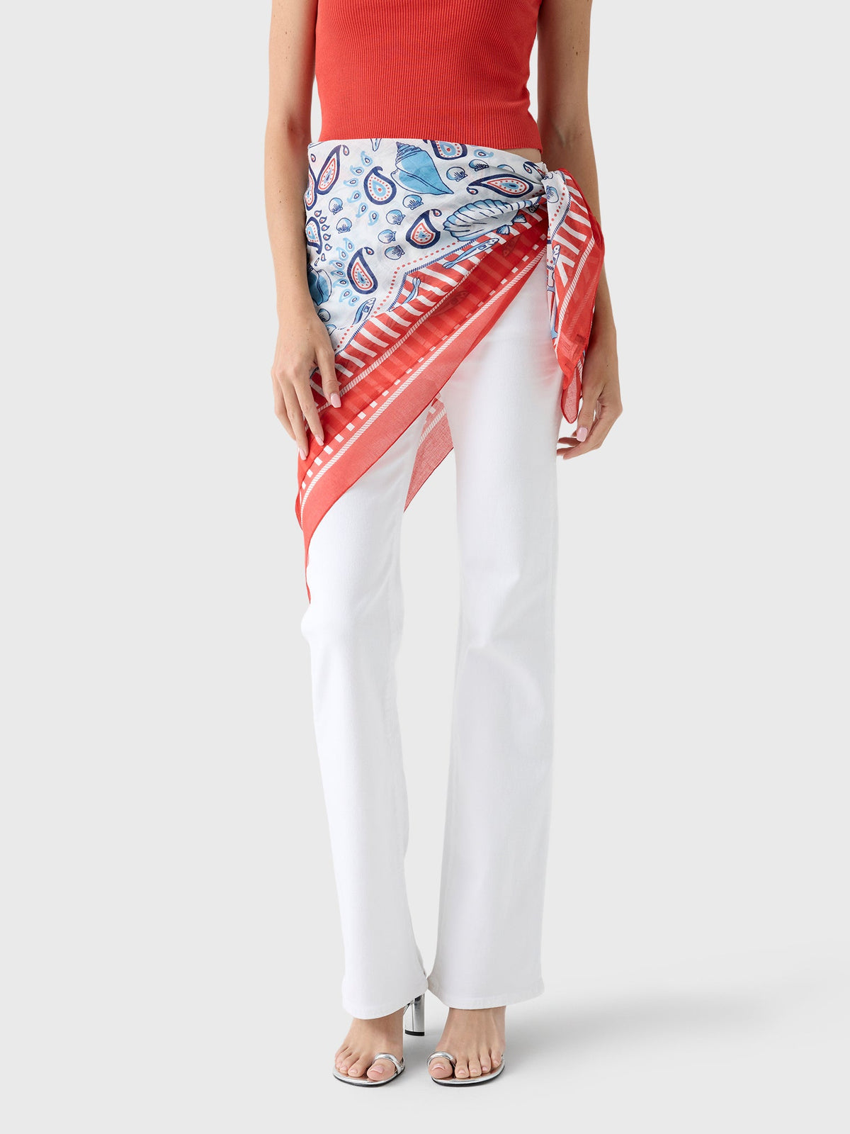 Maison Lecomte Flament Bretagne Cotton Scarf