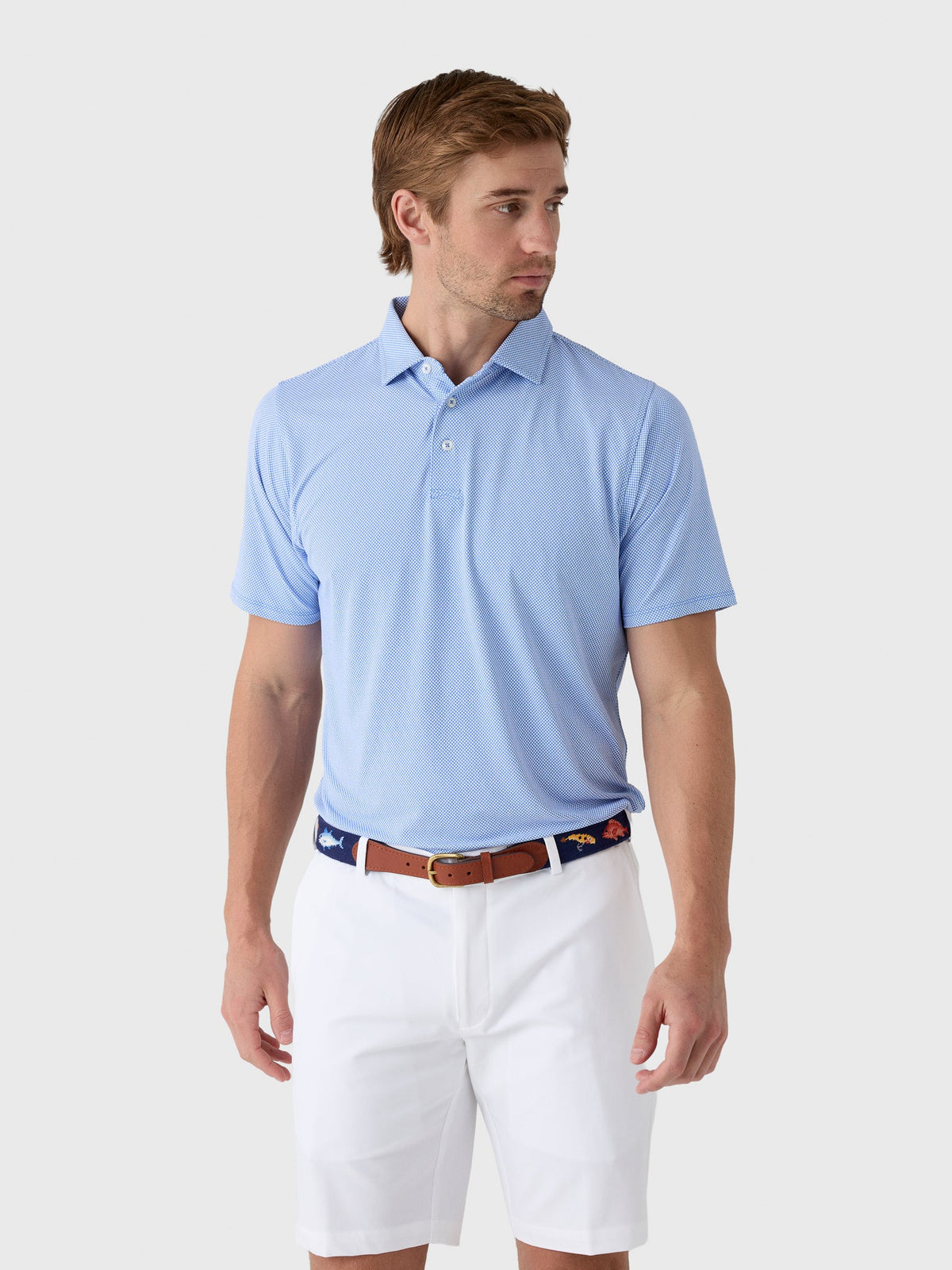 B.Draddy Men's Cool Larson Polo