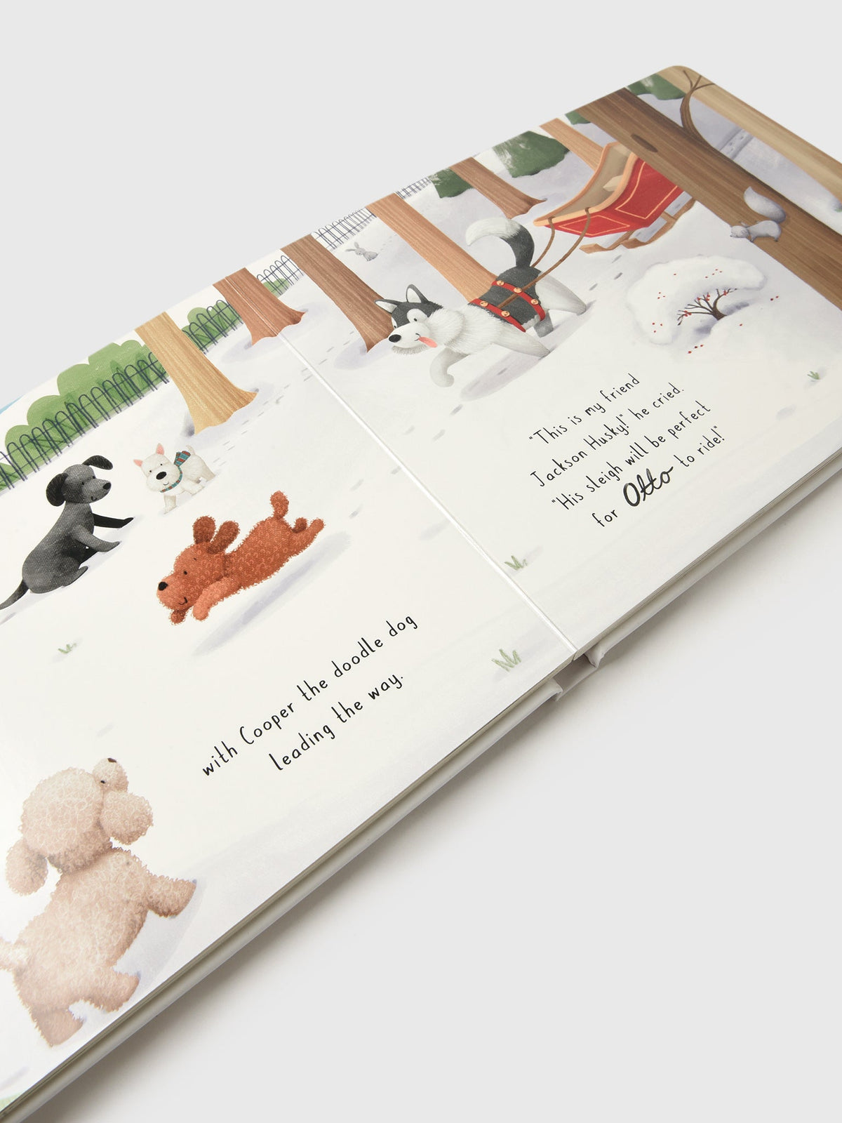 Jellycat Otto's Snowy Christmas Book