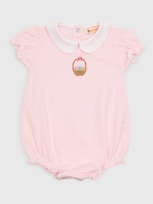 Luigi Baby Girls' Easter Basket Bubble
