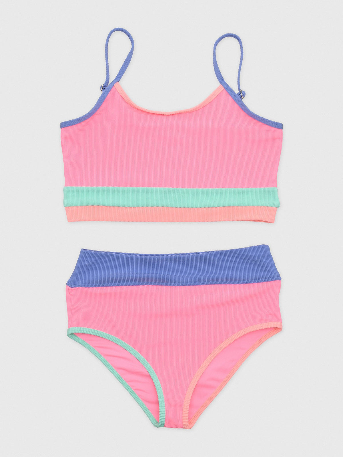 Beach Riot Girls' Little Eva & Emmie Bikini Set