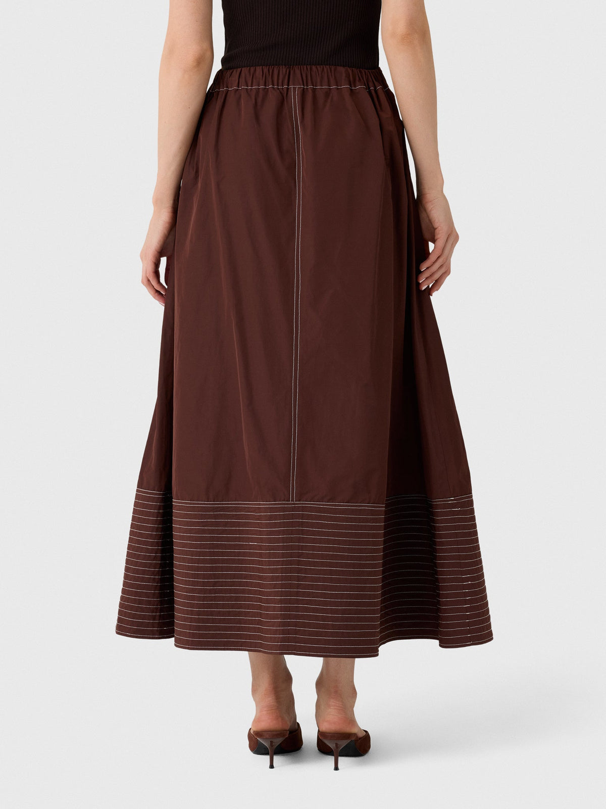 Rosie Assoulin Women's Paneled Hem Skirt