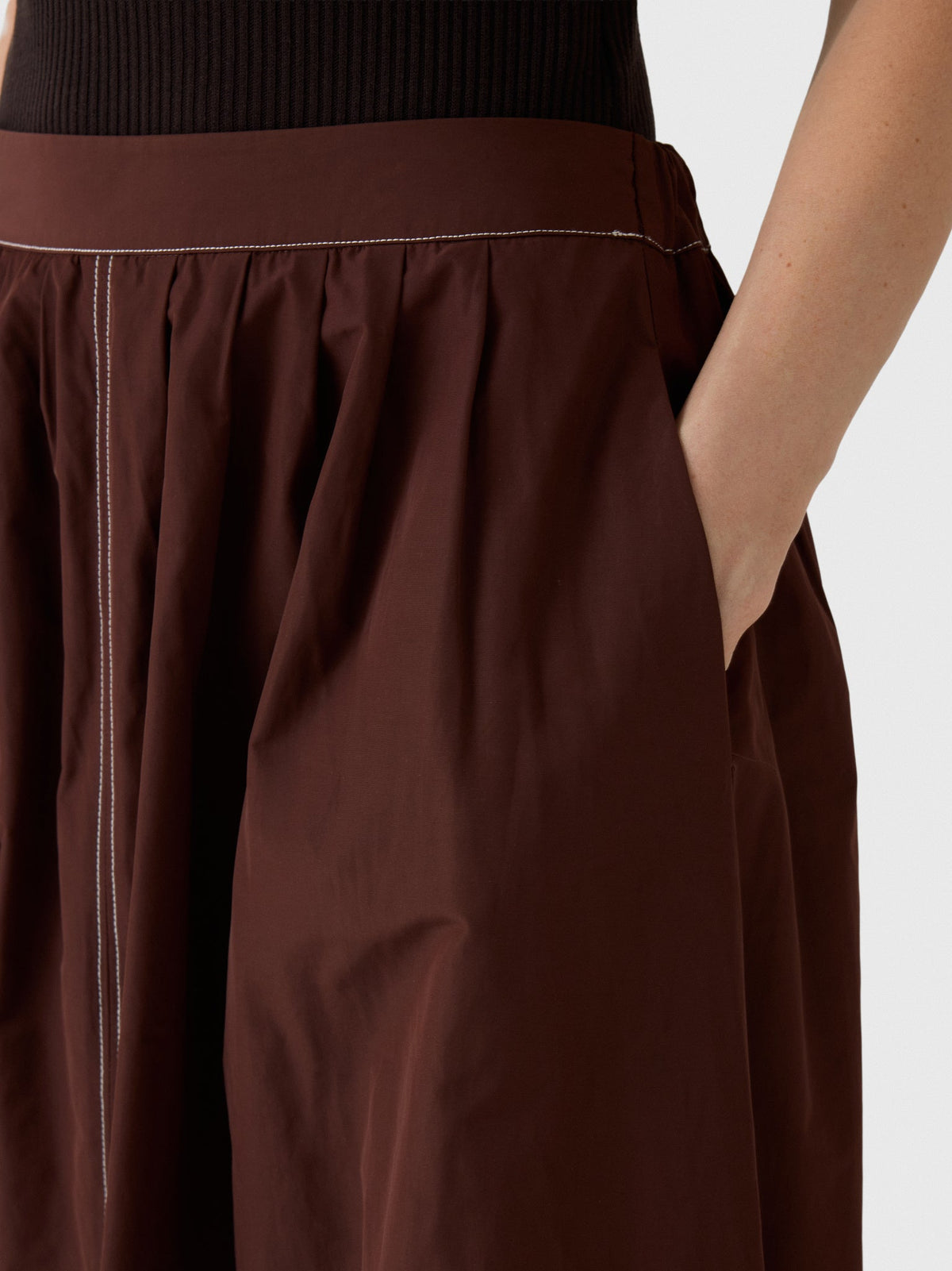 Rosie Assoulin Women's Paneled Hem Skirt