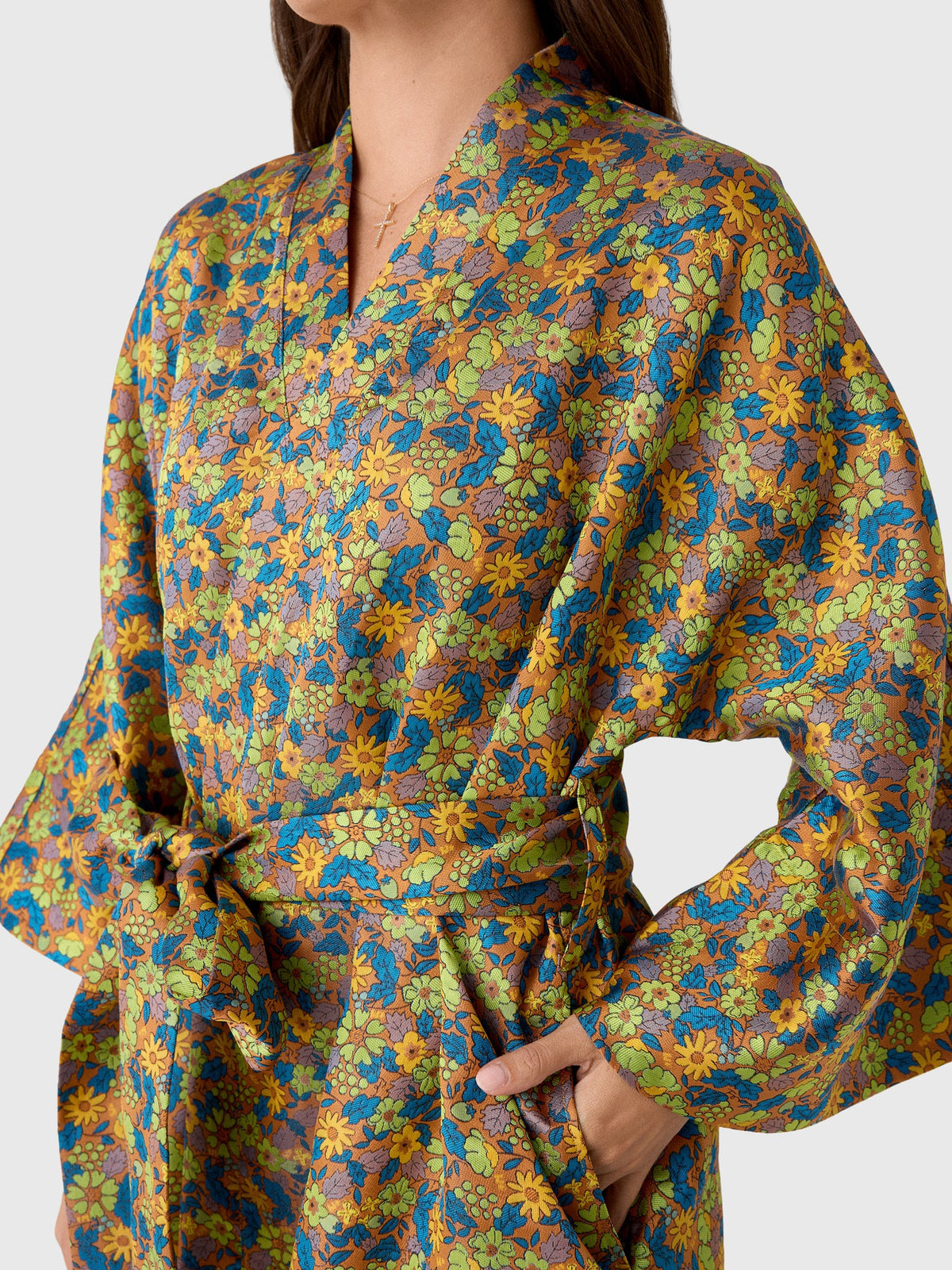 La Vie Women's Mini Wrap Dress