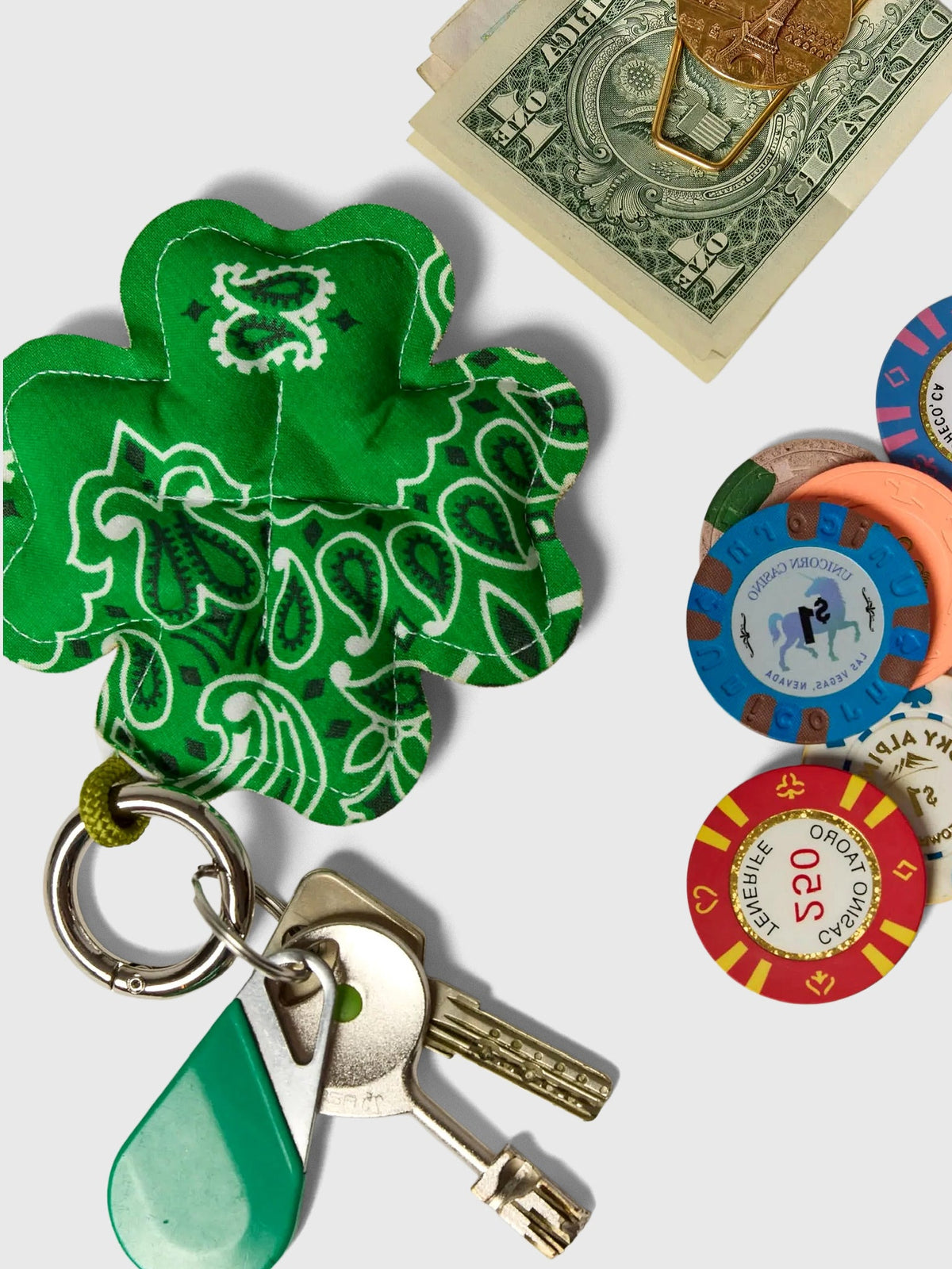 Call It By Your Name Clover Keyring
