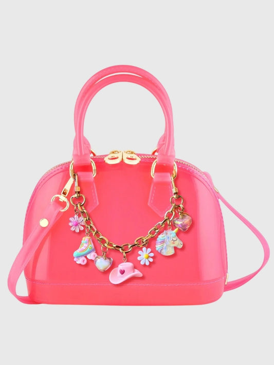 Carrying Kind Girls' Let's Go Girls Charm Cate Handbag