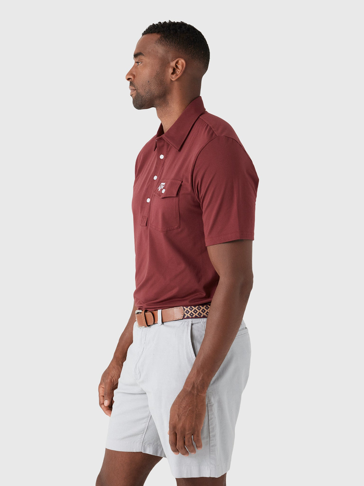 Criquet Men's Texas A&M University Coach's Performance Players Polo