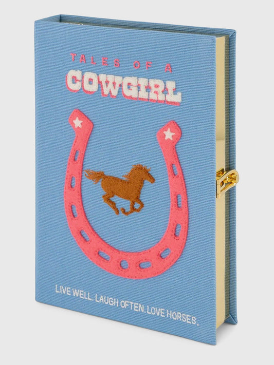 Olympia Le-Tan Tales of a Cowgirl Book Clutch