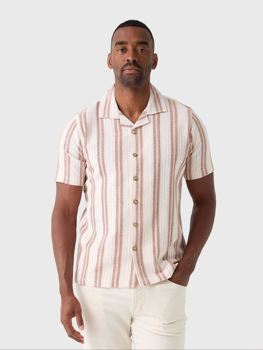Rye51 Men's The Capri Striped Cabana Shirt