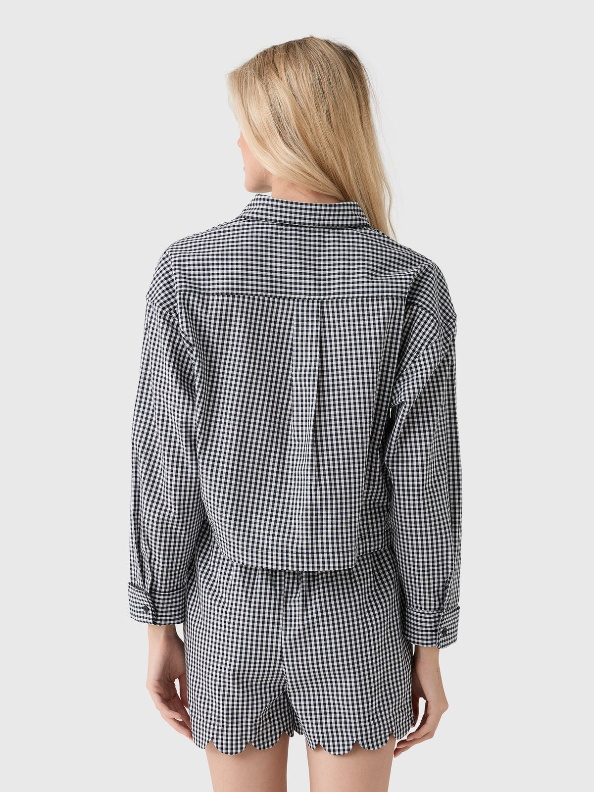 Masons Daughter Women's Cropped Boyfriend Shirt