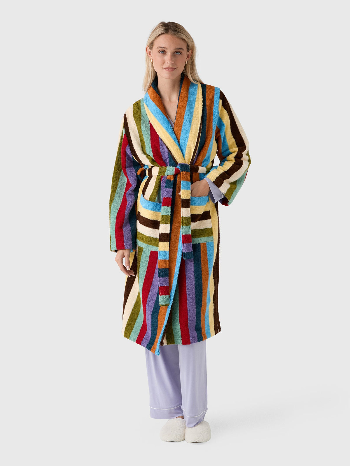 Dusen Dusen Women's Terry Bathrobe