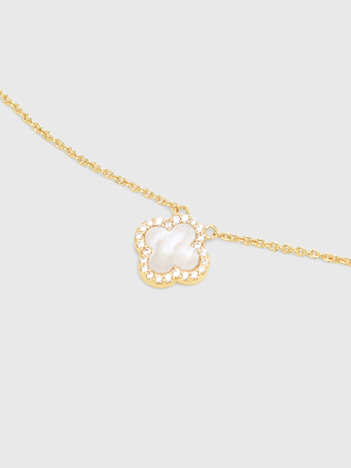Electric Picks Mini White Icon Necklace