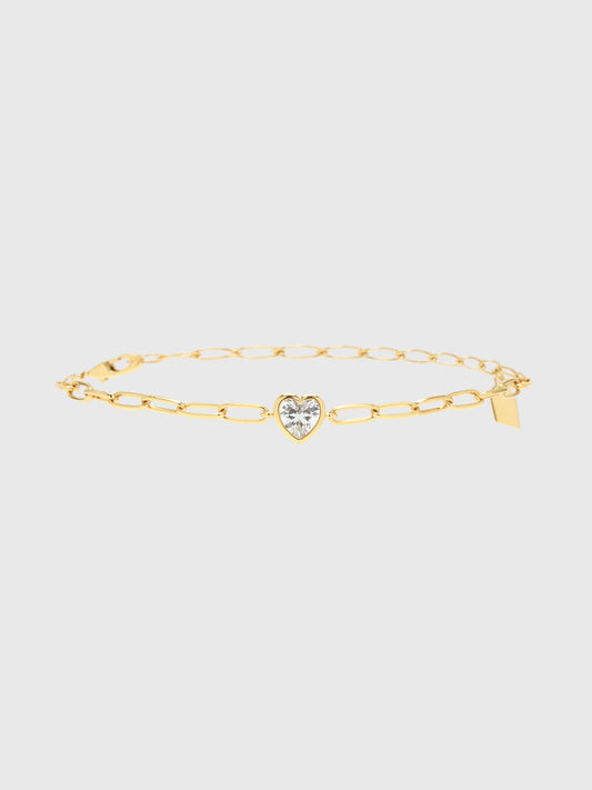Electric Picks Heart Bracelet