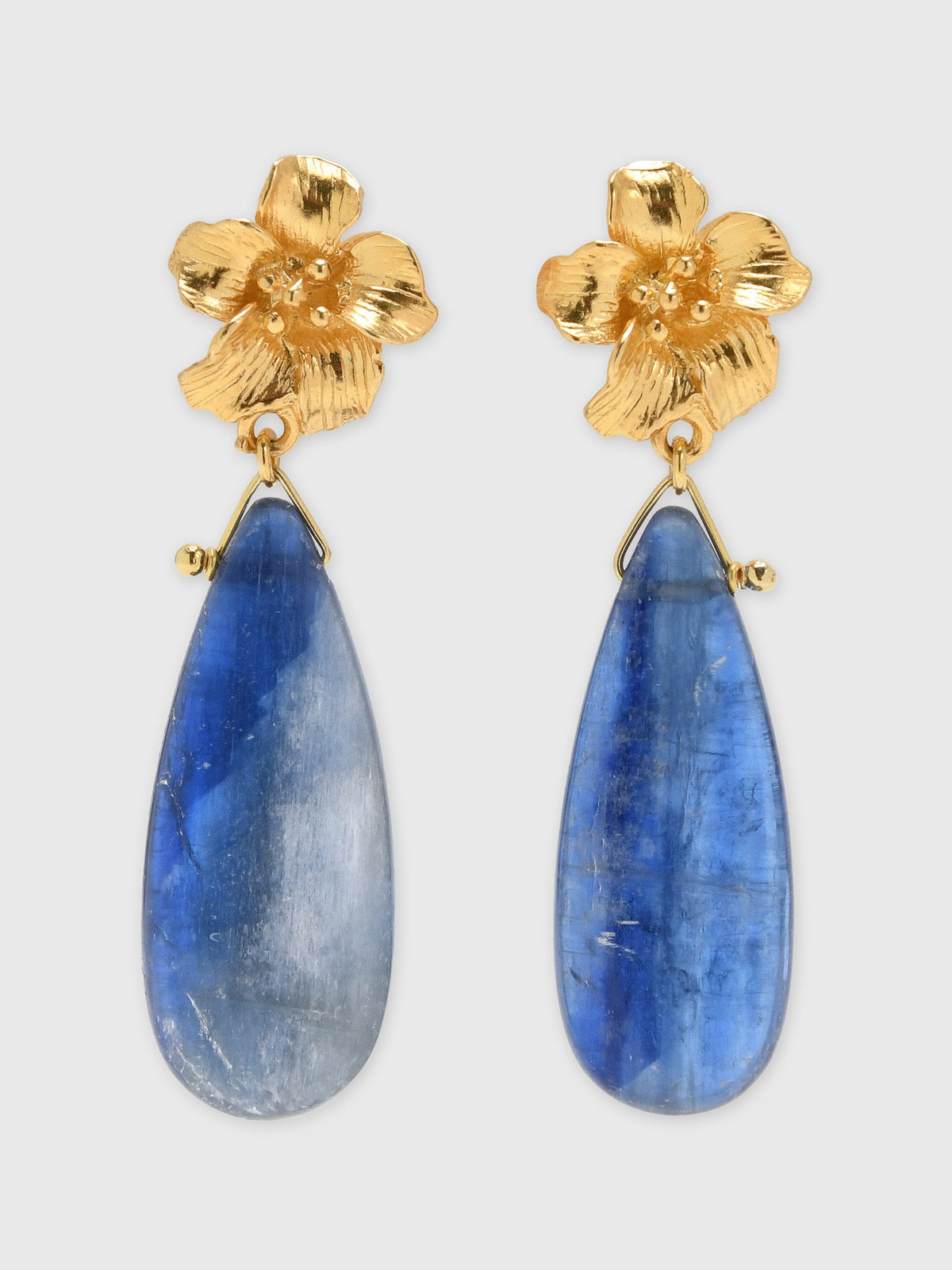 Chan Luu Hibiscus Drop Earrings