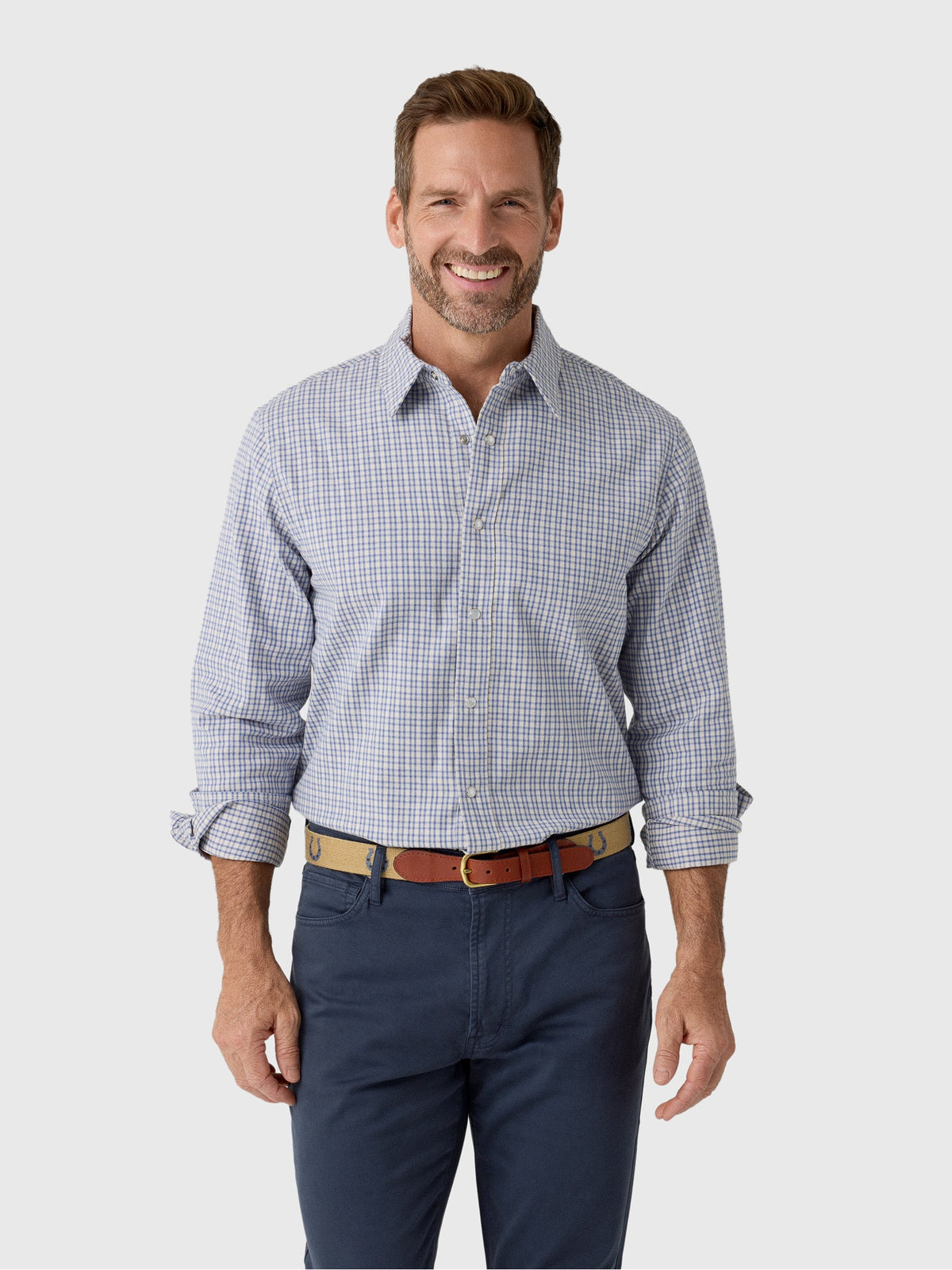 East Cape Men's Long Sleeve Check Shirt