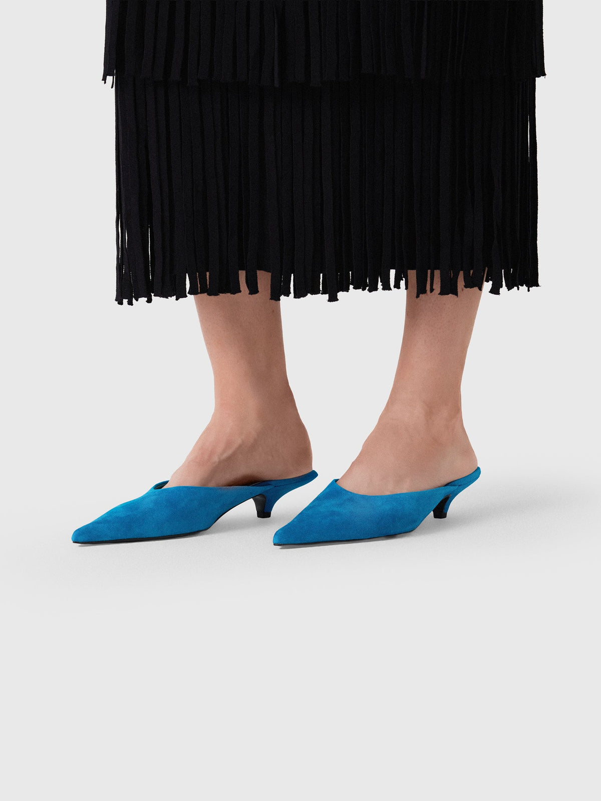 Simon Miller Women's Suede Arrow Mule