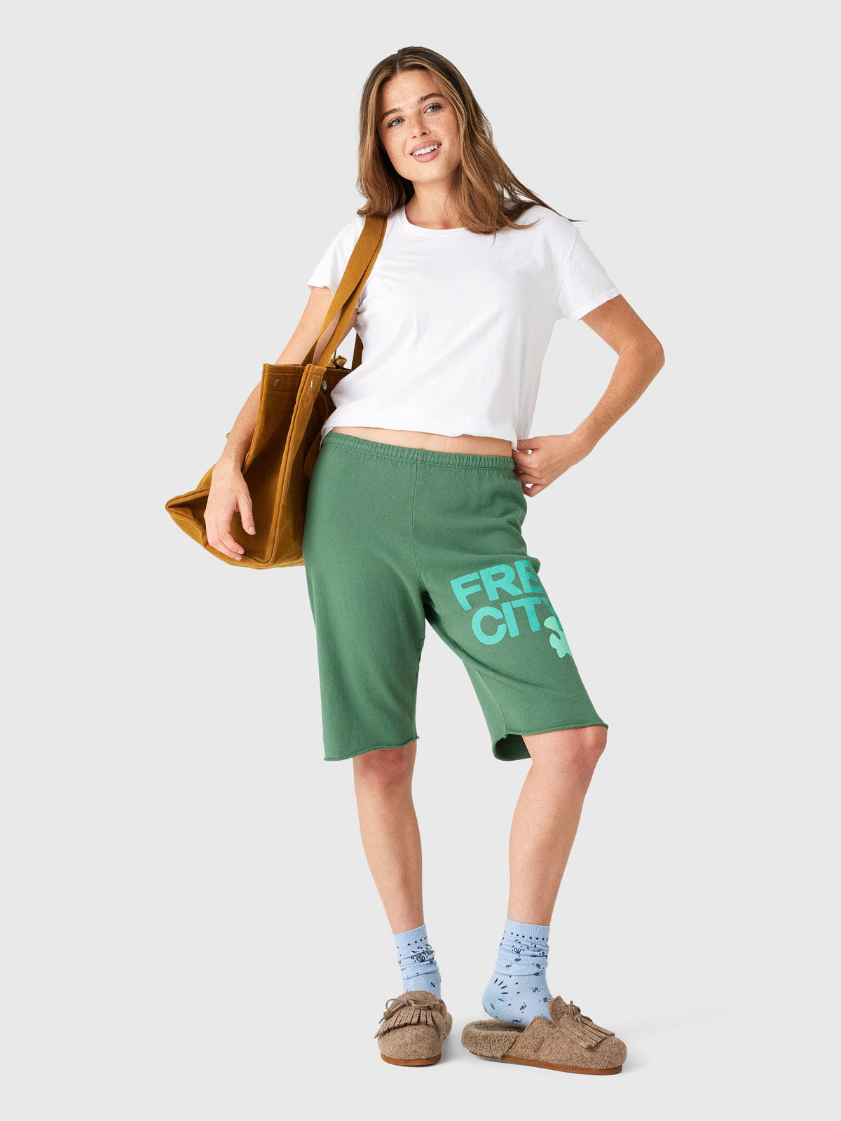 Free City Women's Cutoff Sweatshort