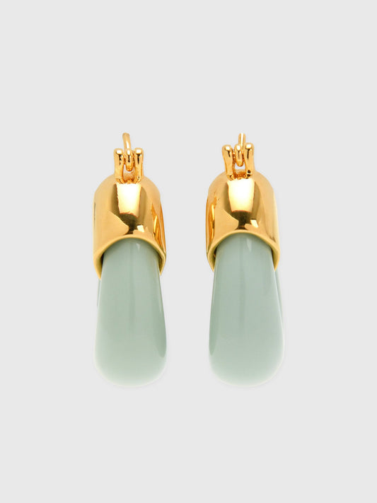 Lizzie Fortunato Mini Organic Hoop Earrings