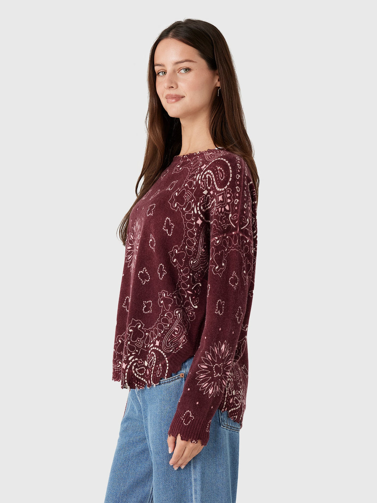 Kujten Women's Mela Bandana Sweater