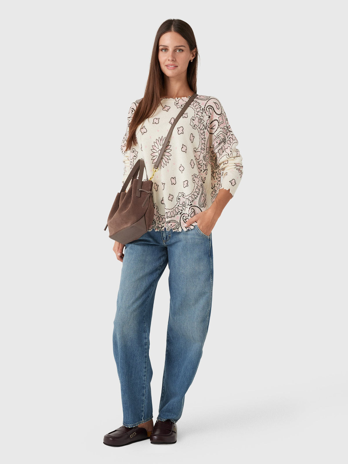 Kujten Women's Mela Bandana Sweater